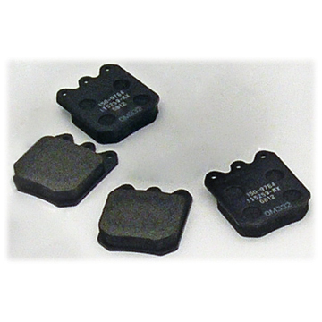 BRAKE PAD SET OF 4, DYNAPRO SINGLE