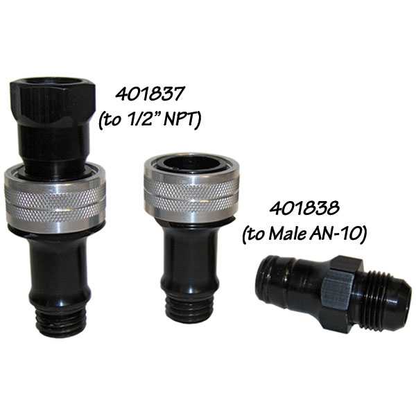 OIL FILL QUICK COUPLERS