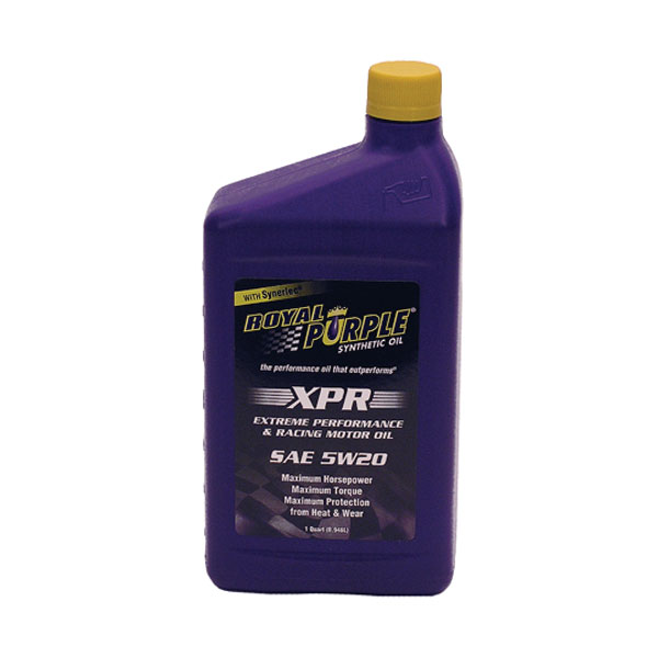 OIL, ROYAL PURPLE XPR SAE 5W20