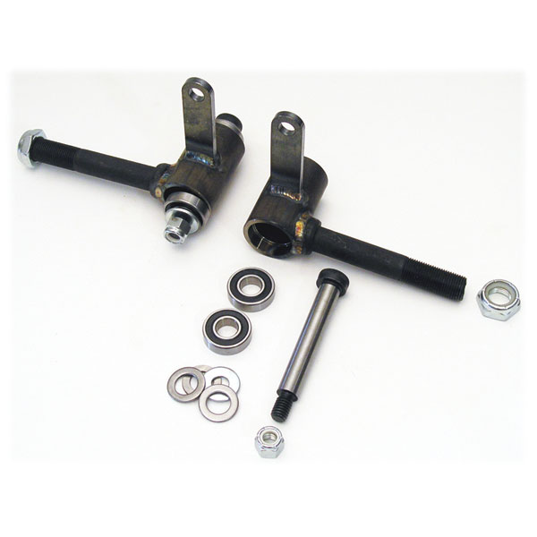 L&R SPINDLE SET W/BEARINGS & K.P. BOLT