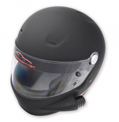 RACERDIRECT VENTED HELMET MATTE BLACK FULL FACE SA2015
