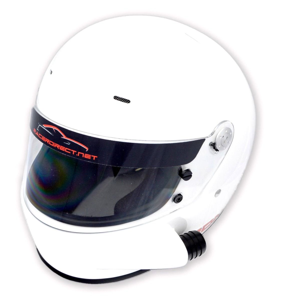 RACERDIRECT VENTED HELMET WHITE FULL FACE SA2015