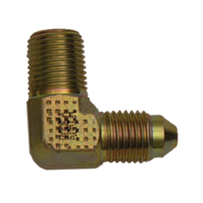 ADAPTER, AN3 x  1/8" NPT 90 DEGREES (STEEL)