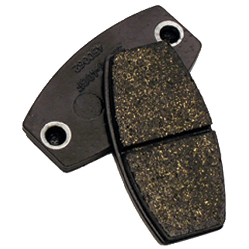 BRAKE PADS, BLACK (STEEL ROTOR) PAIR