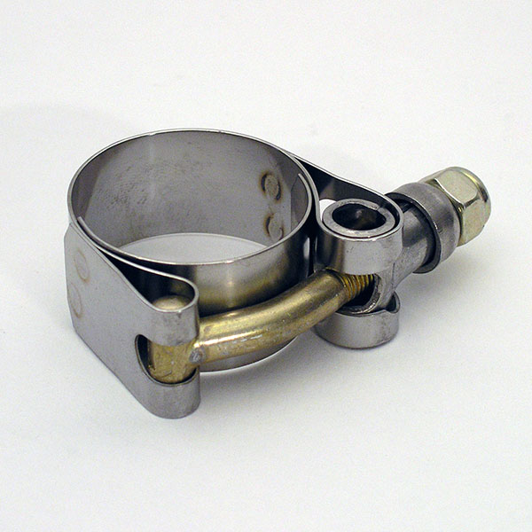 CHASSIS CLAMP, STAINLESS 1 1/4" DIA (1.156 TO 1.469)