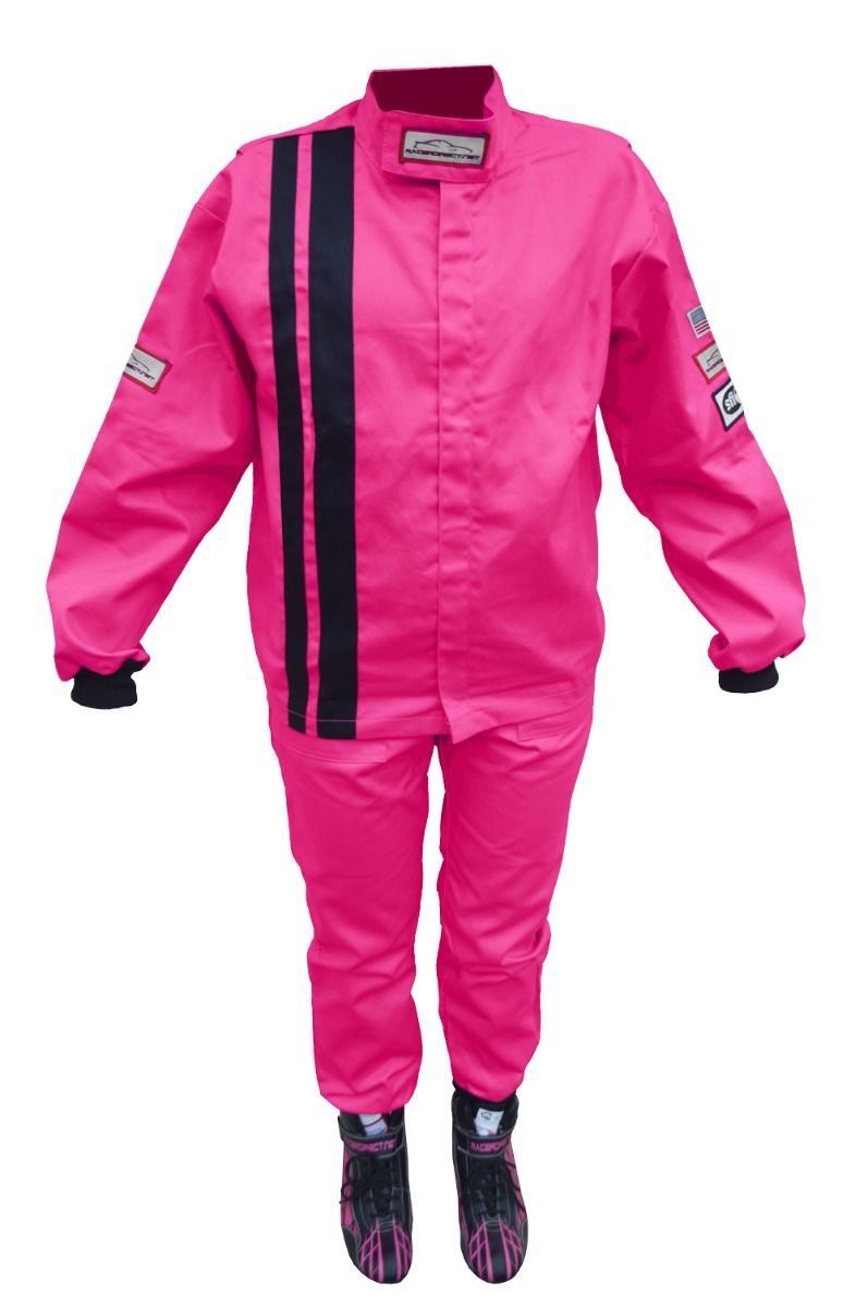 RACERDIRECT PINK KIDS FIRE SUIT SFI 3-2A/1 2-PC